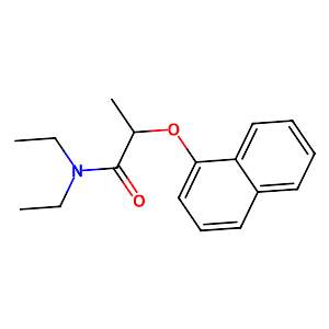 N,N-Diethyl-2-(1-Naphthyloxy)propanamde,15299-99-7