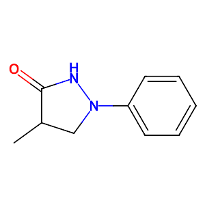 1-Phenyl-4-methyl-3-pyrazolidone,2654-57-1