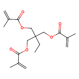 Trimethylolpropane trimethacrylate, stabilized with MEHQ,3290-92-4