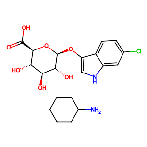 6-Chloro-3-indolyl beta-D-glucuronide cyclohexylammonium salt,138182-20-4