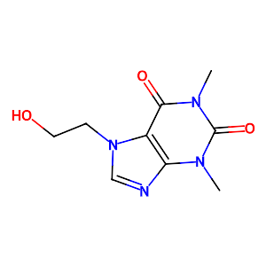 7-(2-Hydroxyethyl)theophylline,519-37-9
