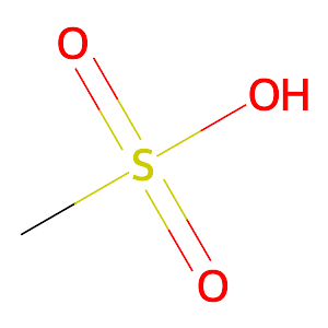 Methanesulfonic acid (MSA),75-75-2