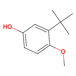 2-tert-Butyl-4-hydroxyanisole,88-32-4