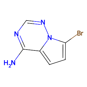 7-Bromopyrrolo[2,1-f][1,2,4]triazin-4-amine,937046-98-5