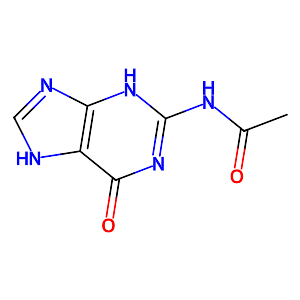 2-Acetamido-6-hydroxypurine,19962-37-9