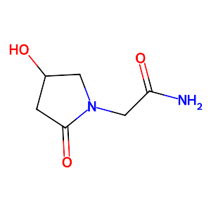 4-Hydroxy-2-oxopyrrolidine-N-acetamide,62613-82-5