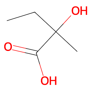 2-Hydroxy-2-methylbutyric acid,3739-30-8