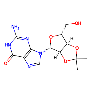 2',3'-o-Isopropylideneguanosine,362-76-5