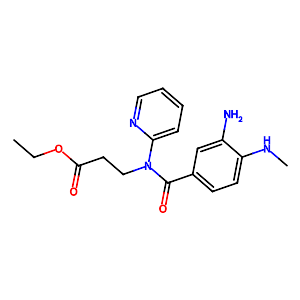 Ethyl 3-(3-Amino-4-(methylamino)-N-(pyridin-2yl)benzamido)propanoate,212322-56-0