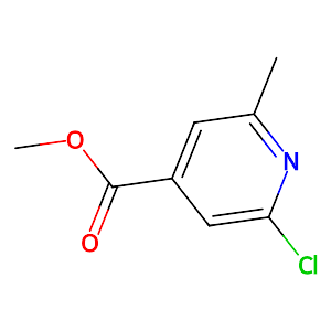 Methyl 2-chloro-6-methylisonicotinate,3998-90-1
