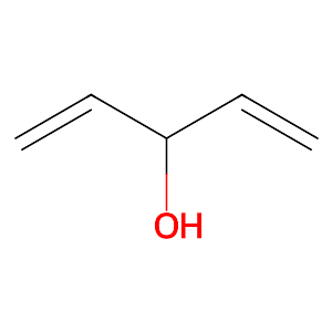 1,4-Pentadien-3-ol, contains 0.4% hydroquinone as stabilizer,922-65-6