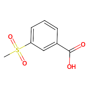 3-Methylsulphonylbenzoic acid,5345-27-7