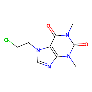 7-(2-Chloroethyl)theophylline,5878-61-5