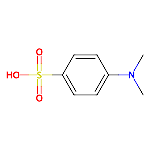 4-Dimethylaminobenzenesulfonic acid,121-58-4