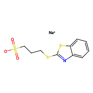 Sodium 3-(benzothiazol-2-ylthio)-1-propanesulfonate,49625-94-7