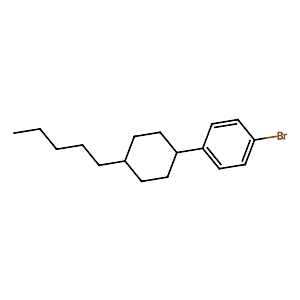1-Bromo-4-(trans-4-n-pentylcyclohexyl)benzene,79832-89-6