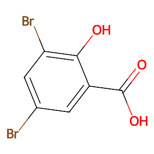 3,5-Dibromo-2-hydroxybenzoic acid,3147-55-5