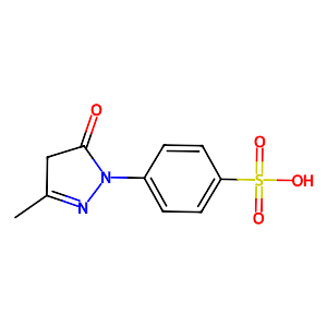 3-Methyl-1-(4-sulfophenyl)-2-pyrazolin-5-one,89-36-1