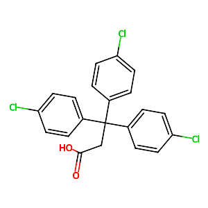 3,3,3-Tris(4-chlorophenyl)propionic acid,2168-06-1