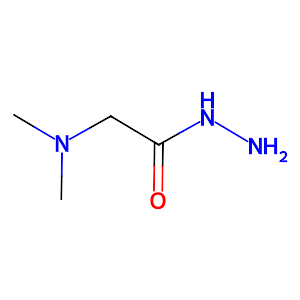 Dimethylaminoacetic acid hydrazide,55-85-6
