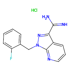 1-(2-Fluoro-benzyl)-1H-pyrazolo[3,4-b]pyridine-3-carboxamidine hydrochloride,256499-19-1