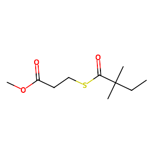 Methyl 3-(2,2-dimethylbutanoylthio)propanoate,938063-63-9