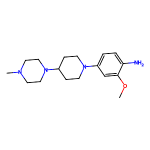 2-Methoxy-4-[4-(4-methylpiperazin-1-yl)piperidin-1-yl]aniline,761440-75-9