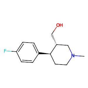 (3S,4R)-4-(4'-Fluorophenyl)-3-hydroxymethyl-1-methylpiperidine,105812-81-5