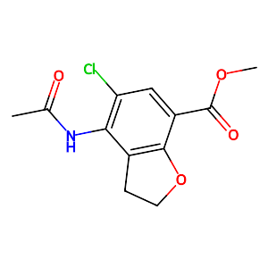 Methyl 4-acetamido-5-chloro-2,3-dihydrobenzofuran-7-carboxylate,143878-29-9