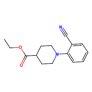 Ethyl 1-(2-cyanophenyl)-4-piperidinecarboxylate,357670-16-7