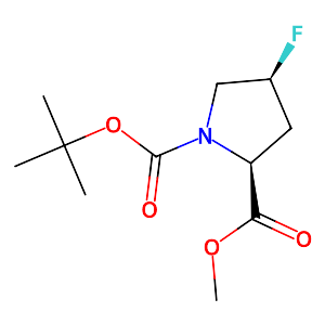 (2S,4S)-1-tert-Butyl 2-methyl 4-fluoropyrrolidine-1,2-dicarboxylate,203866-16-4