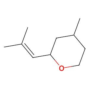 4-Methyl-2-(2-methylprop-1-en-1-yl)tetrahydro-2H-pyran, cis- and trans- mixture,16409-43-1