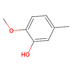 2-Methoxy-5-methylphenol,1195-09-1