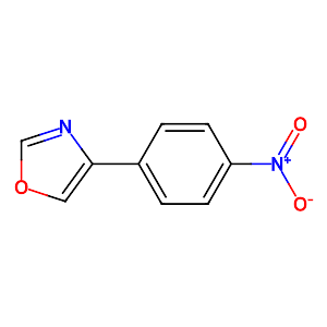4-(4-Nitrophenyl)oxazole,13382-61-1