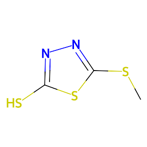 5-(Methylthio)-1,3,4-thiadiazole-2-thiol,6264-40-0