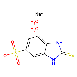 2-Mercapto-5-benzimidazolesulfonic acid sodium salt dihydrate,207511-11-3
