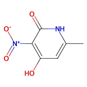 4-Hydroxy-6-methyl-3-nitropyridin-2(1H)-one,4966-90-9
