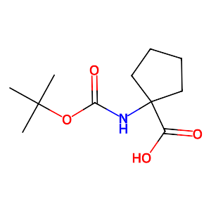 1-N-Boc-Aminocyclopentanecarboxylic acid,35264-09-6