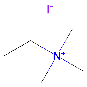 Ethyltrimethylammonium iodide,51-93-4