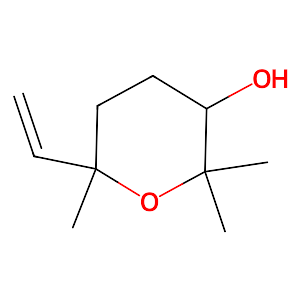 2,2,6-Trimethyl-6-vinyltetrahydropyran-3-ol (mixture of isomers),14049-11-7