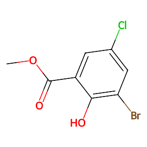 Methyl 3-bromo-5-chloro-2-hydroxybenzoate,4068-71-7