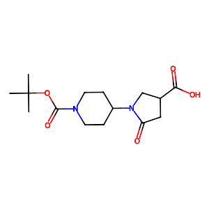 1-[1-(tert-Butoxycarbonyl)-4-piperidinyl]-5-oxo-3-pyrrolidinecarboxylic acid,937601-51-9