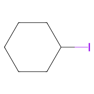Iodocyclohexane, stabilized with Copper chip,626-62-0