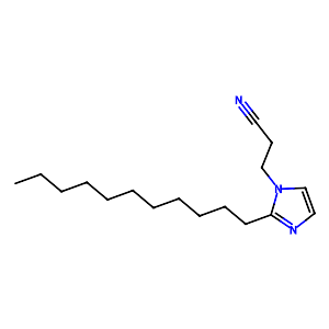 1-(2-Cyanoethyl)-2-undecylimidazole,23996-16-9