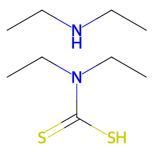Diethylammonium diethylcarbamodithioate,1518-58-7