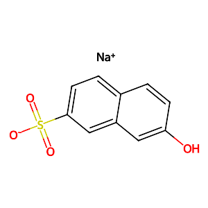 7-Hydroxy-2-naphthalene sulfonic acid sodium salt,135-55-7