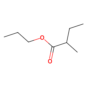Propyl 2-methylbutanoate,37064-20-3