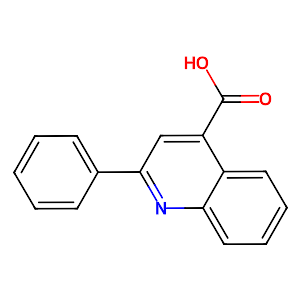 2-Phenyl-4-quinolinecarboxylic acid,132-60-5