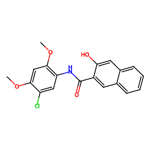 5'-Chloro-3-hydroxy-2',4'-dimethoxy-2-naphthanilide,92-72-8