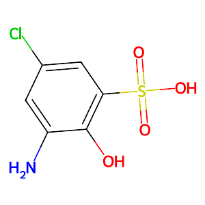 4-Chloro-2-aminophenol-6-sulfonic acid,88-23-3